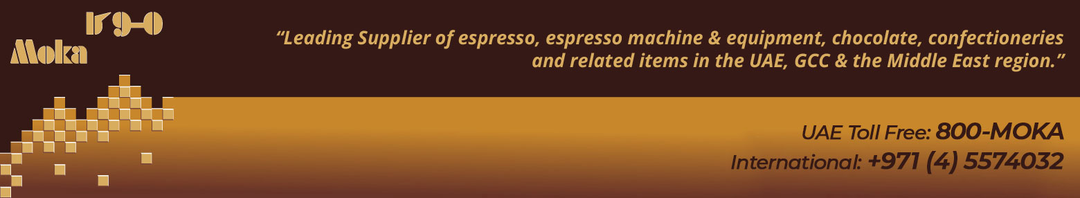Moka Dubai, UAE - Espresso Coffee, Coffee Machine & Equipment, Chocolate & Gift Items for the UAE, GCC & Middle East region