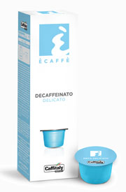 Ecaffe Delicato Coffee Capsules - Deccafeinated Coffee