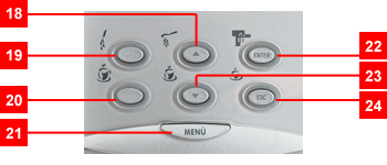 Button Functions of the Saeco Royal Cappuccino Coffee Machine